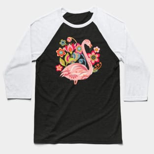 Domingo the Flamingo Baseball T-Shirt